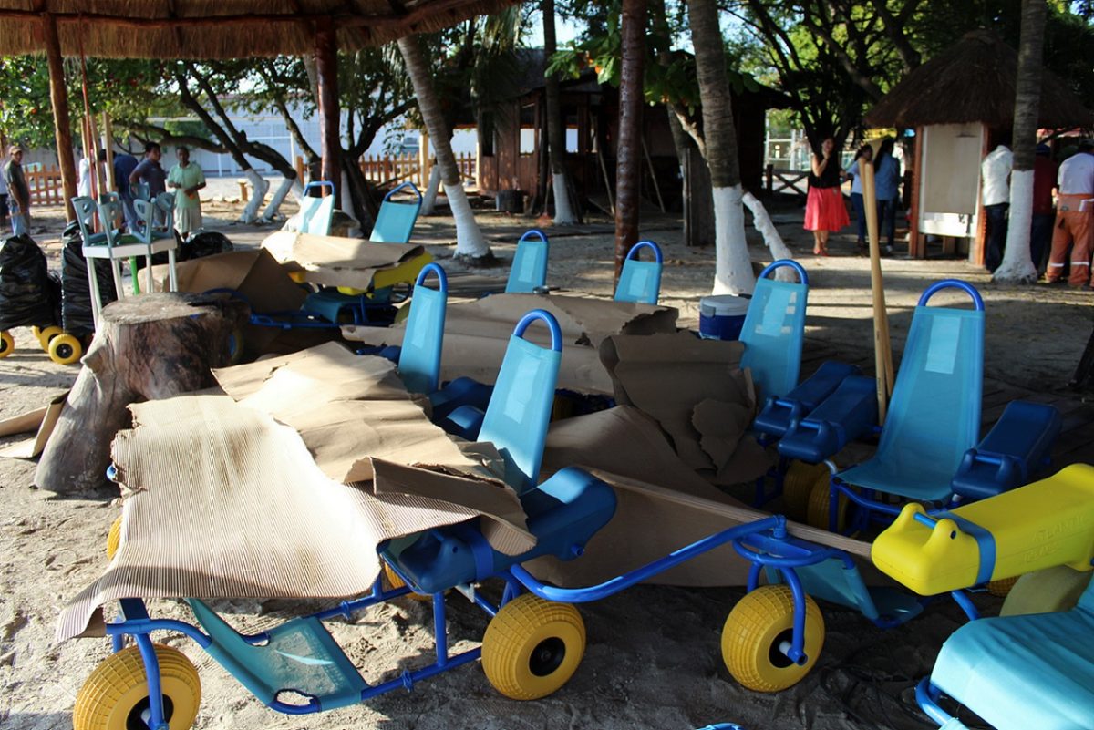Director de la APICAM supervisa avances de la construcción de la Playa Inclusiva “La Puntilla”