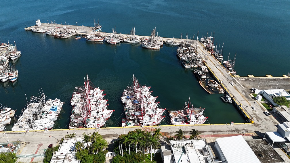 SUSTITUYEN BITAS, DEFENSAS Y ESCALERAS EN PUERTOS DE SEYBAPLAYA, CHAMPOTÓN Y LERMA CON INVERSIÓN DE 7 MDP.