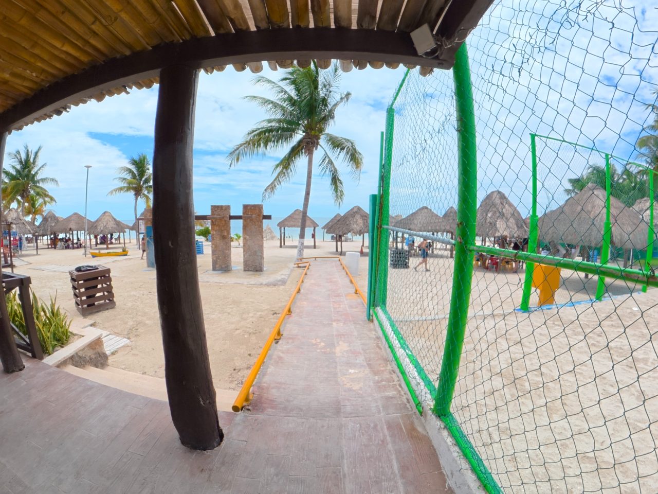 MANTENIMIENTO EN EL BALNEARIO INCLUSIVO PLAYA BONITA